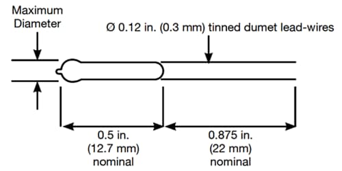 Amphenol Advanced Sensors NTC Type FP07 Fastip Probe Thermistors